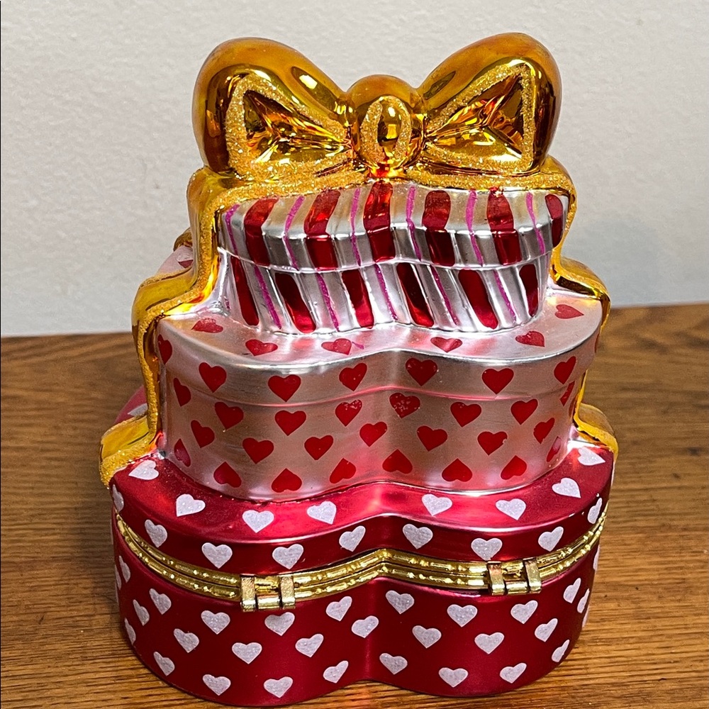 Christopher Radko Box " Love Stack" - Picture 3 of 6